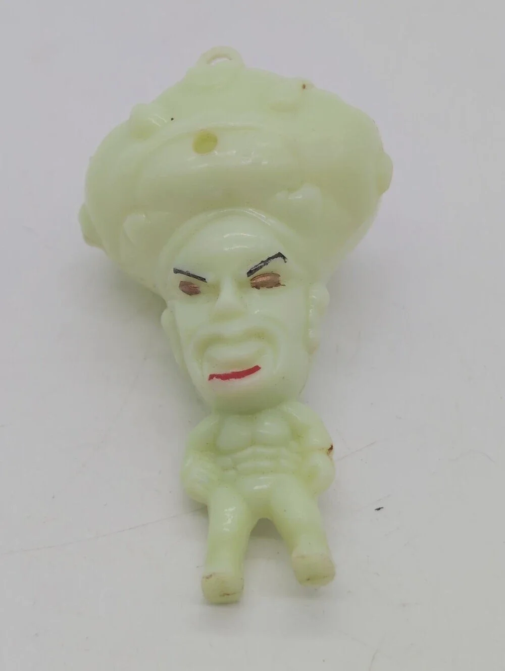 Vintage Brain Genie Glow Keychain